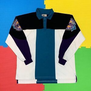 Vintage 90's Starter Long Sleeve Pullover Super Bowl 28 Atlanta Size XL